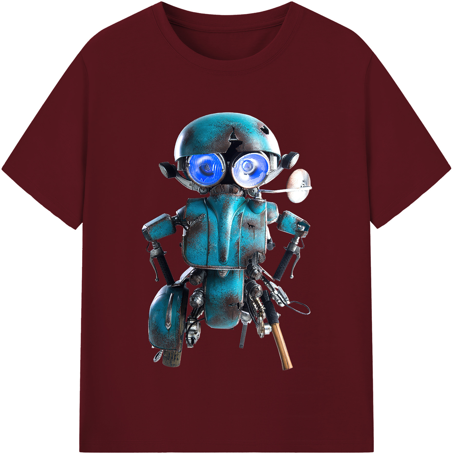 （画像用）  綿100％半袖Tシャツ（フロントプリント）
